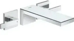 hansgrohe Fertigset Axor MyEdition 3-Loch-Waschtischarmatur, Wd, m Pl.,
