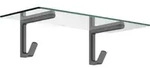 hansgrohe Ablage Axor universal 600mm, f Badetuch, brushed black chrome