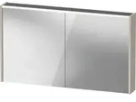 Duravit LED-Spiegel D-Code 2.0 m Steckd. 2 T&uuml;r., Lichtf ob, 120x70x14,8cm, Tau ma