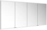 Keuco Spiegelschrank Royal Modular 2.0 2100x900x120mm, o. Steckd., WE, 4-t&uuml;rig
