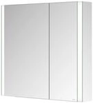Keuco Spiegelschrank 2-t&uuml;rig Somaris 80x71x12,7cm, vsp, WV, Hz, asym.