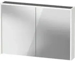 Duravit LED-Spiegel D-Code 2.0 m SD T E 2 T&uuml;r., Lichtf ob, 100x70x14,8cm, we. ma