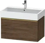 Duravit Waschtischunterschrank D-Neo 78,4x44,2cm, g pol/Nu d, 1 Ausz., wandh&auml;ngend