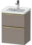 Duravit Waschtischunterschrank D-Neo 48,4x37,2x62,5cm, 1 Kast, g pol/Bas ma