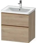 Duravit Waschtischunterschrank D-Neo 63,4x45,2cm, b geb/Ei ma, 1 Kast, 1 A