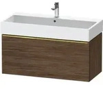 Duravit Waschtischunterschrank D-Neo 98,4x44,2cm, g pol/Nu d, 1 Ausz., wandh&auml;ngend