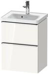 Duravit Waschtischunterschrank D-Neo 48,4x37,2x62,5cm, 1 Schubk., chr/we hgl
