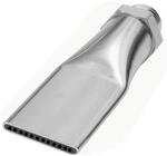 Riegler L&auml;rmarme Flachd&uuml;se, G 3/8 AG, MS vernickelt, D&uuml;senbreite 29mm, 12...