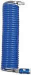 Riegler Spiralschl.-Kupplung-Set, Sicherheitskuppl., PA, &Atilde; ̧ 10x8, 10 m