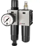 Riegler WE 2-tlg. &raquo;FUTURA-mini&laquo;, Metallb., Stand.mano., G 1/4, 0,5-10, HA