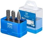 PFERD TOOLS Hartmetall Hochleistungsfr&auml;sstift Set 1907 INOX 3-tlg. &Oslash; 12mm...