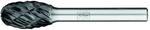 PFERD TOOLS Hartmetall Hochleistungsfr&auml;sstift STEEL Tropfen TRE &Oslash; 12x20mm...