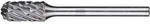 PFERD TOOLS Hartmetall Hochleistungsfr&auml;sstift ALLROUND Walzenrund WRC &Oslash;06x13mm