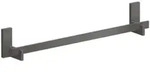 hansgrohe Badetuchhalter Axor Uni Rectangular 600mm, brushed black chrome