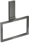 hansgrohe Handtuchring Axor Uni Rectangular eckig, schwenkbar, polished black...