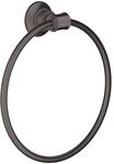hansgrohe Handtuchring Axor Montreux schw, Met., Wandmont., brush. bla vc (42021340)