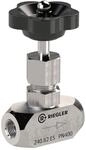 Riegler Nadelventil, Edelstahl 1.4571, G 1/2, DN 8, PN max. 400 bar (240.84 ES)