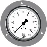 Riegler Standardmano., Frontring verchr., G 1/4 hinten, 0-25,0 bar, &Oslash;50