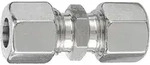 Riegler Gerade Verschraubung, Rohr-Au&szlig;en- &Oslash;15mm, Edelstahl 1.4571, 315bar