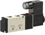 Riegler 5/2-Wegeventil elektropneu. &raquo;4V&laquo; monost., G 1/4, 24VDC, 1300l/min