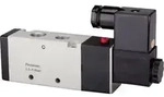 Riegler 5/2-Wegeventil elektropn. &raquo;4V&laquo; monost., G 1/8, 230V 50Hz 750l/min