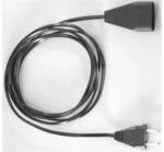 Bachmann Euro-Verl&auml;ngerung PVC 5m,sw 233.186)