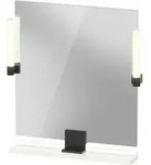Duravit LED-Spiegel 9 W Sivida 65x65x3,6cm, w g, Leu., au, stl, Gr. sw