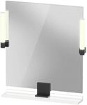 Duravit LED-Spiegel 9 W Sivida 65x65x3,6cm, w g, Leu., au, stl, Gr. sw