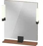 Duravit LED-Spiegel 9 W Sivida 65x65x3,6cm, N N, Leu., au, stl, Gr. sw