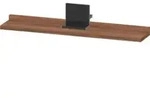 Duravit Spiegel-Ablage Sivida 65x65x3,6cm, Nussb Nat, mont., sw