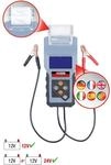 KS Tools 12-V-Digital-Batterie- und Ladesystemtester mit integriertem Drucker