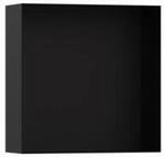 hansgrohe Nische XtraStoris Minimalistic 300x300x100mm, rahmenlos, mattschwarz