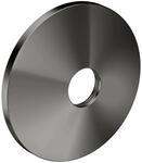 hansgrohe Verl&auml;ngerungsrosette d 90mm, a Metall, polished black chrome...