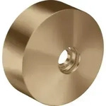 hansgrohe Verl&auml;ngerungsrosette d= 80mm, aus Metall, brushed bronze