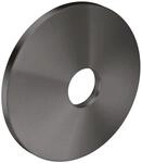 hansgrohe Verl&auml;ngerungsrosette d 90mm, aus Metall, brushed black chrome (13611340)