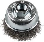 Klingspor Topfb&uuml;rste 100 mm Gewinde M 14 0,3 Stahl (358375)