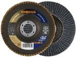 RHODIUS TOPline LSZ FB F&auml;cherschleifscheibe 180 x 22,23 mm K80 (211425)
