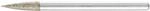 PFERD TOOLS Dia.-Schleifst. Spitzbog. &Oslash;3x13 mm Schaft&Oslash;3 mm D126 (mit.) z.