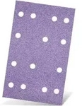MENZER Klett-Schleifbl&auml;tter 133 x 80 mm K100 14-Loch VE 50