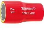 Stahlwille 3/8" (10mm) VDE-Steckschl&uuml;sseleinsatz SW.14mm L.48mm