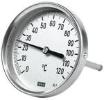Riegler Bimetallthermom., hochw. Ausf&uuml;r, L1=160/L2=140, &Atilde;&tilde;100, -30&deg;C - 50&deg;C