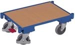 VARIOfit Euro-System-Roller mit Boden und Eckh&uuml;lsen (10 mm Rand) Zentralbremse