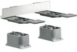 hansgrohe Adapterset Axor universal brushed nickel