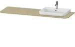 Duravit Waschtisch-Konsole Happy D.2 Plus 160x55cm, m 1 AS, Beck. re, Medit. Ei