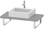 Duravit Konsole Compact L-Cube 80-200x48cm, 1 AS, St&auml; 4.5cm, betongr ma