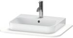 Duravit Waschtisch-Konsole Happy D.2 Plus 65x48cm, m 1 Ausschnitt, wei&szlig; seidenmatt