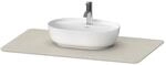 Duravit Waschtisch-Konsole Luv 98,8x59,5x2cm, a Quarz, m 1 AS, s Struk....