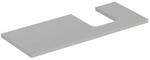 Geberit Waschtisch-Platte One 120x3x47cm, greige/lackiert m, AS re
