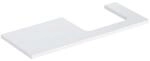 Geberit Waschtisch-Platte One 120x3x47cm, w/lack. hochgl., Ausschn re