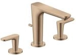 hansgrohe 3-Loch-Waschtischarmatur 125 Axor Citterio C mit Zugstangen Ablaufg.PRG